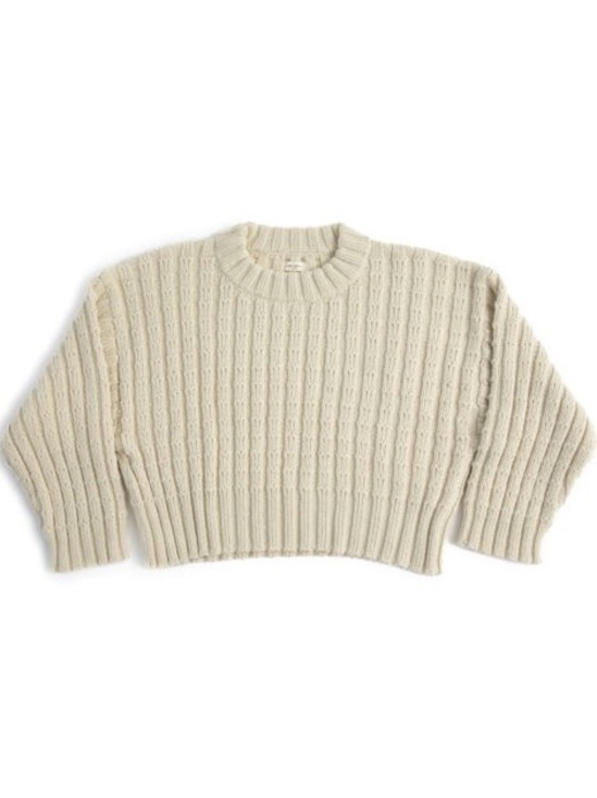 James Street Co. Sweaters - James Street Co. Faye Pullover in natural